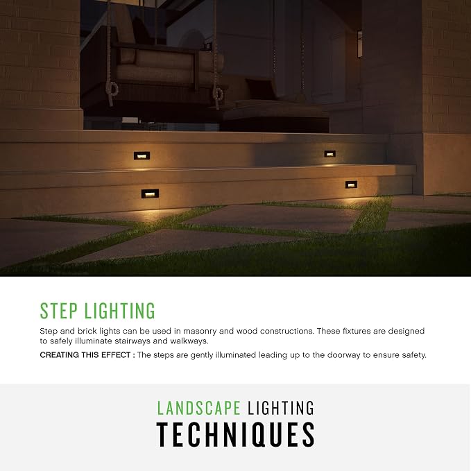 Hinkley Taper 1565BZ Wide Horizontal 12v Landscape Step Light, Aluminum, Low Voltage, Recessed Mount, Integrated LED, Safe for Wet Conditions, Bronze Finish with Etched Glass Lens | Recess Mount, Deck Light, Low Voltage, Landscape, Etched Glass, ADA, O...