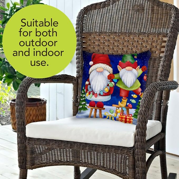 Briarwood Lane Christmas Gnomes Pillow 17" x 17"