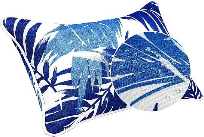 JMGBird Outdoor Patio Pillows 12x20 Waterproof Outdoor Throw Pillow