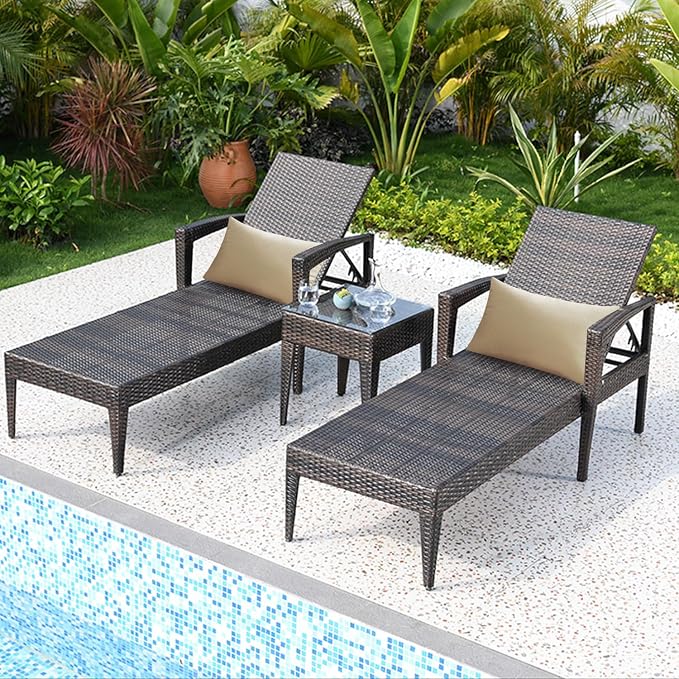VAKADO 12x20 Outdoor Waterproof Throw Pillow Covers Set of 2 Decorative Outside Patio Furniture Cushion Cases Decor for Garden Bench Porch Couch Tent,Taupe