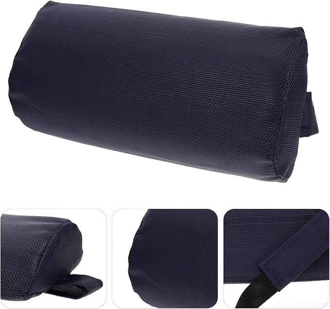 Yardwe Folding Chair Pillow Headrest Cushion for Outdoor Patio Beach Lounge Chair with Elastic Band and Detachable Cover 13.77X6.49X2.16 Inch