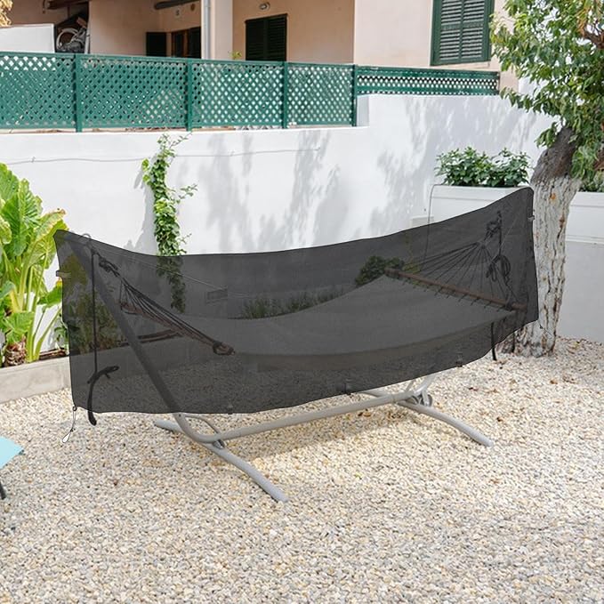 Hammock Cover - Heavy Duty UV Protection - Hammock Stand Protective Cover,for Summer Winter Camping Travel Hiking Climbing Park Beach Patio