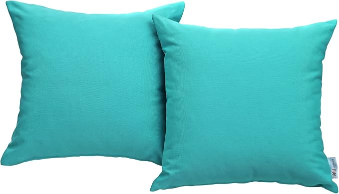 Modway Turquoise Convene Two Piece Outdoor Patio Pillow Set (EEI-2001-TRQ)