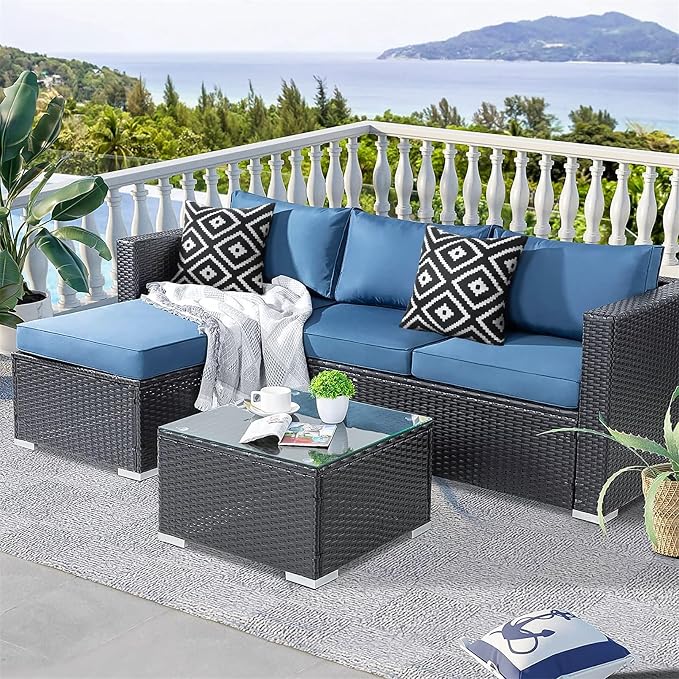 Adabana Outdoor Waterproof Boho Pillow Covers Set of 2 18x18 Inch | Waterproof Throw Pillow Covers for Patio, Porch, Garden Furniture