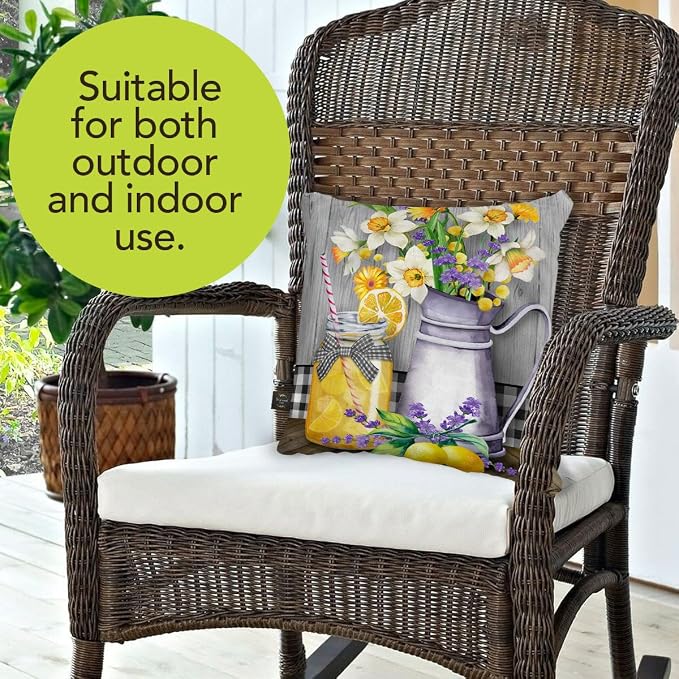 Briarwood Lane Summer Indoor/Outdoor Pillow 17x17 Lemonade for Summer Pillow