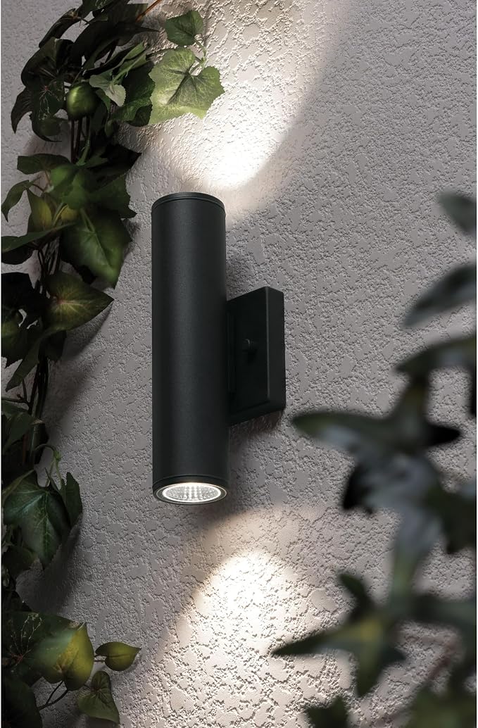 AFX Beverly 6'' Outdoor LED Wall Sconce - Black
