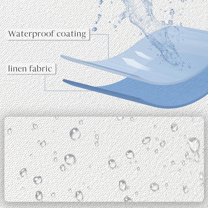 Ashler 16 x 16 Outdoor Pillow Inserts, Set of 2 Water Resistant | Throw Pillow Inserts, Hypoallergenic Stuffer Sham, Square Pillow Insert, Patio, Bench, Garden, Indoor Outdoor Decorative