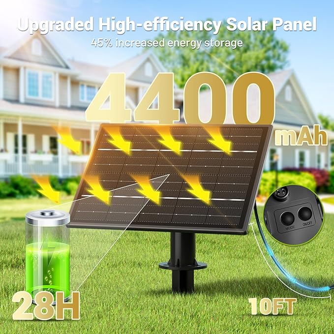 100FT Solar String Lights Outdoor Waterproof, 35+1 LED Solar Powered Lights with Remote Control, 3 Light Modes & Dimmable, USB-C Charging for Patio, Backyard, Garden, Camping