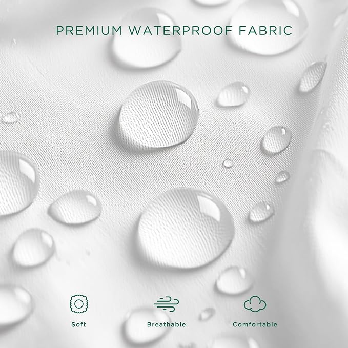 Codi Waterproof Outdoor Pillow Inserts, Rectangular 12 x 20 inches, 2 Pack