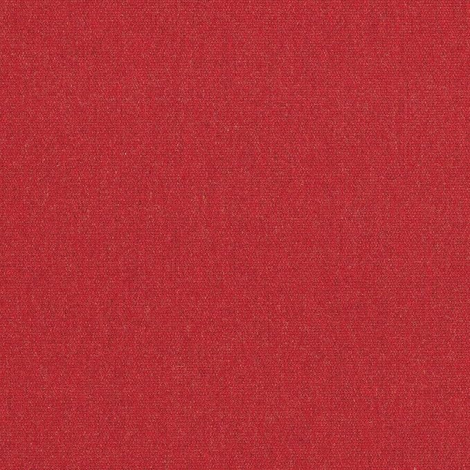 RSH DECOR: Sunbrella Play Square Throw Pillows Set of 2 | 17" x 17" | Water and Fade-Resistant Performance Fabric | Outdoor Pillow Covers with Down-Alternative Inserts | Play Heritage Scarlet