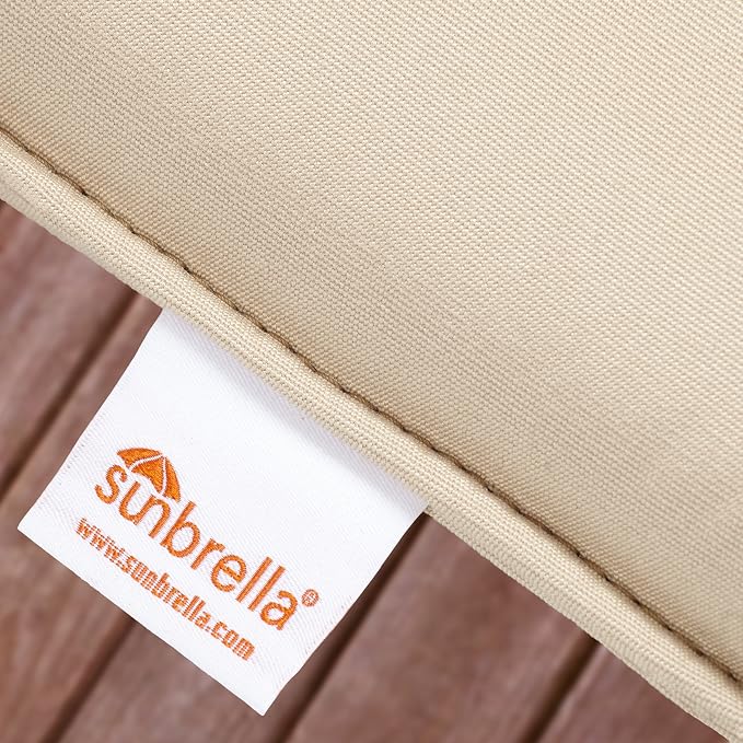 Sunbrella Indoor/Outdoor 12 by 18-inch Corded Pillow, Carousel Confetti, Set of 2