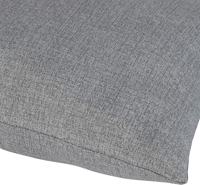 Greendale Home Fashions 2-Pack Outdoor 19x12 inch Rectangle Decorative Throw Pillow, Cement