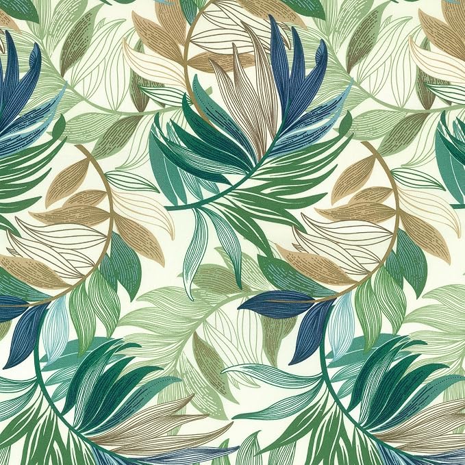 LVTXIII Outdoor/Indoor Pillow Covers, Patio Fade Resistant Throw Pillow Covers ONLY, Waterproof Farmhouse Accent Cushion Cases for Sofa Patio Couch Decoration 20"x20" Set of 2, Lush Leaf Green