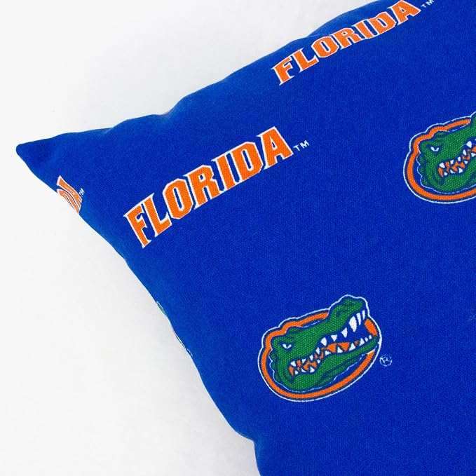 College Covers Florida Gators Outdoor Decorative Pillow Pair-(2) 16" x 16" Pillows
