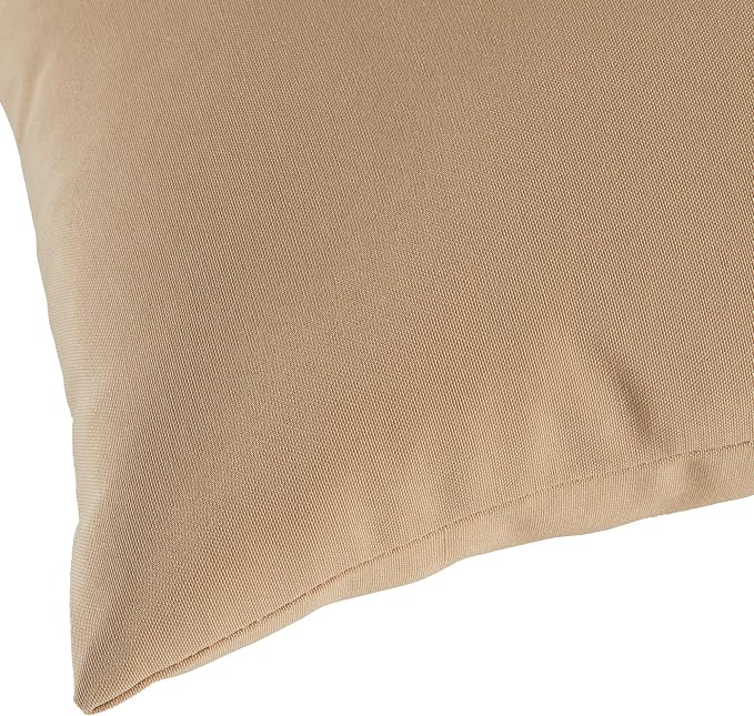 Greendale Home Fashions 2-Pack Outdoor 19x12 inch Rectangle Decorative Throw Pillow, Sanddollar