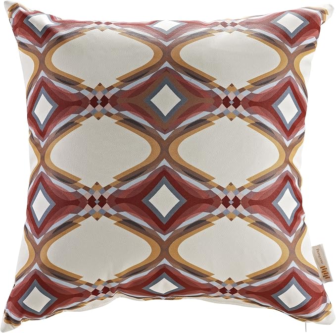 Modway Outdoor Indoor Two All Weather Patio Throw Pillows in Repeat 2 Count (Pack of 1)