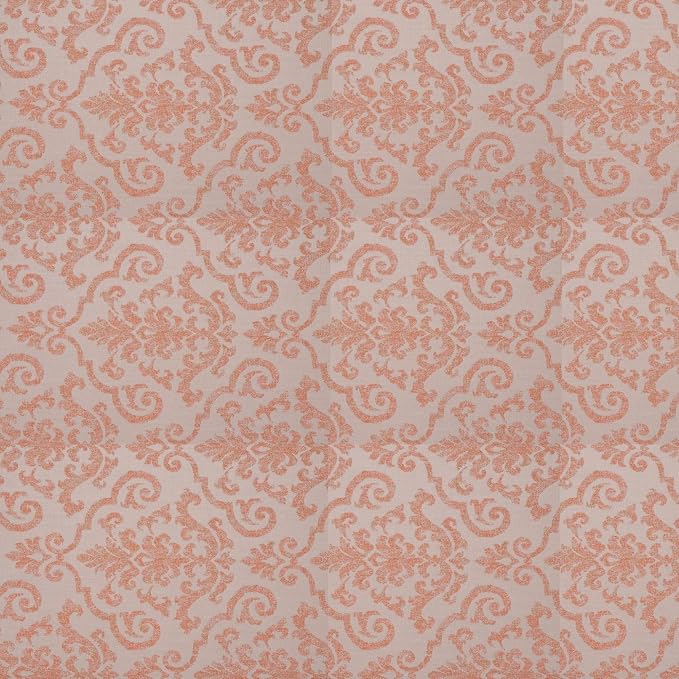 RSH DECOR: Sunbrella Square Throw Pillows Set of 2 | 20" x 20" | Water and Fade-Resistant Performance Fabric | Outdoor Pillow Covers with Down-Alternative Inserts | Made in USA (Rialto Papaya)