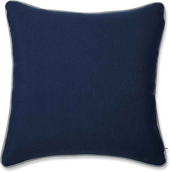 Pillow Perfect Outdoor/Indoor Throw Pillow, Large - 18.5" x 18.5", Blue Ollie Octopus
