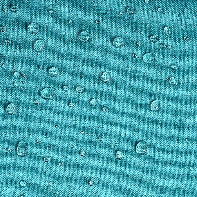 Pack of 4 Decorative Outdoor Waterproof Throw Pillow Covers ONLY Square Garden Cushion Cases for Patio, Couch, Tent and Sofa, 18 x 18 Inches, (Blue-Green, Blue, Green, Light Green)