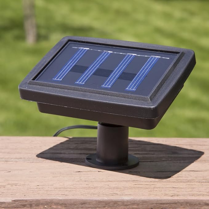 Outdoor String Lights – Solar Powered Hanging Lighting with Cool White Lights for Patio, Backyard, Garden, and Events by Pure Garden