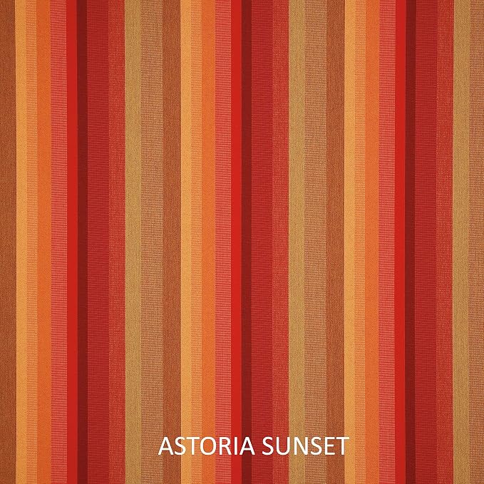 Sorra Home x Sunbrella Indoor/Outdoor Corded Pillows, 20" x 20", Astoria Sunset