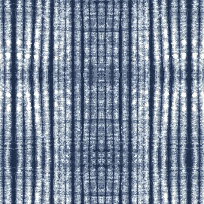 Arden Outdoor Foam Deep Seat Cushion Set, 2-Pack, 24x24, Premium High-Density Foam, Never Flattens, Weather-Proof for Patio Chair Sofa Couch, Blue Shibori Stripe | 2-Pack, Sofa, Couch, Conversation Set, Premium High-Density Foam, Never Flattens, Mold a...