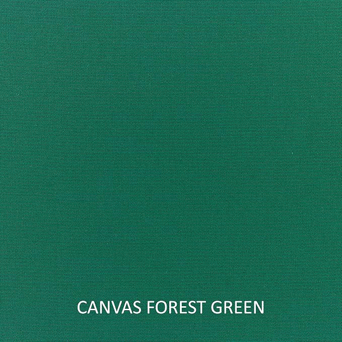 Sorra Home x Sunbrella Indoor/Outdoor Corded Pillows, 18" x 18", Canvas Forest Green